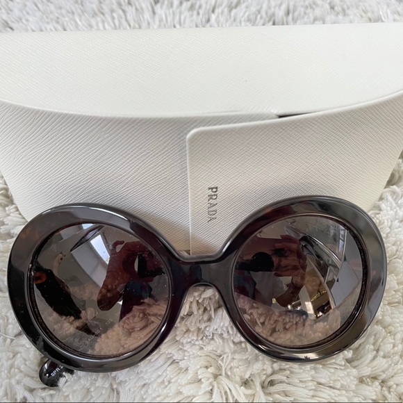 Prada Baroque Tortoise Glasses - Picture 1 of 3